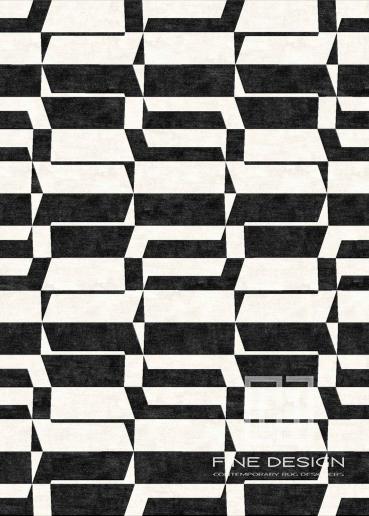 Geometric modern rug Design 89