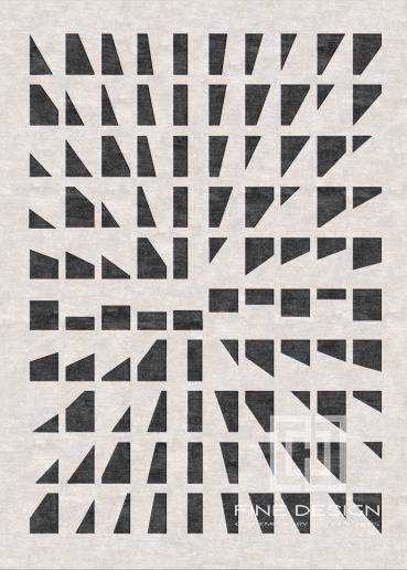 Modern geometric rug Design 83