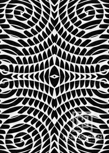 Modern shell pattern rug Design 85